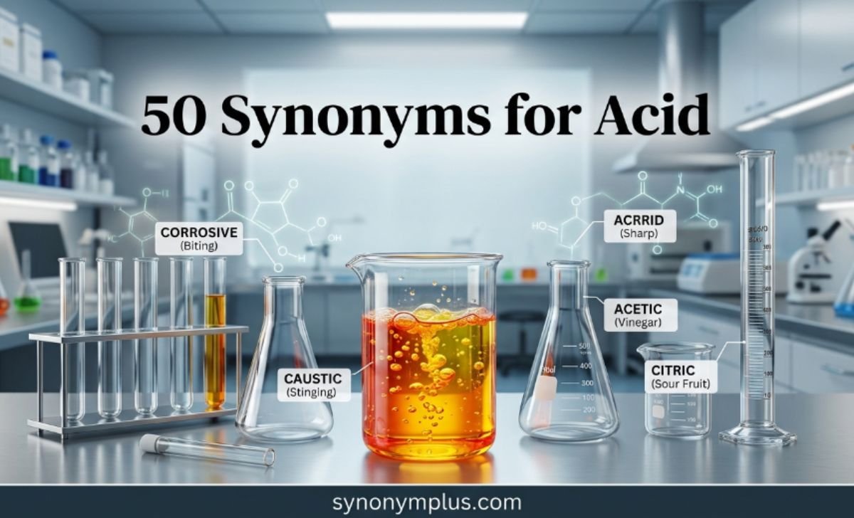 50 Synonyms for Acid