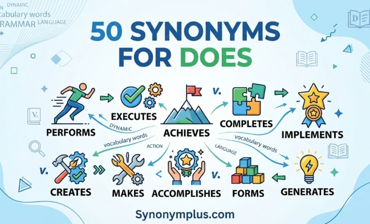 50 Synonyms for Does