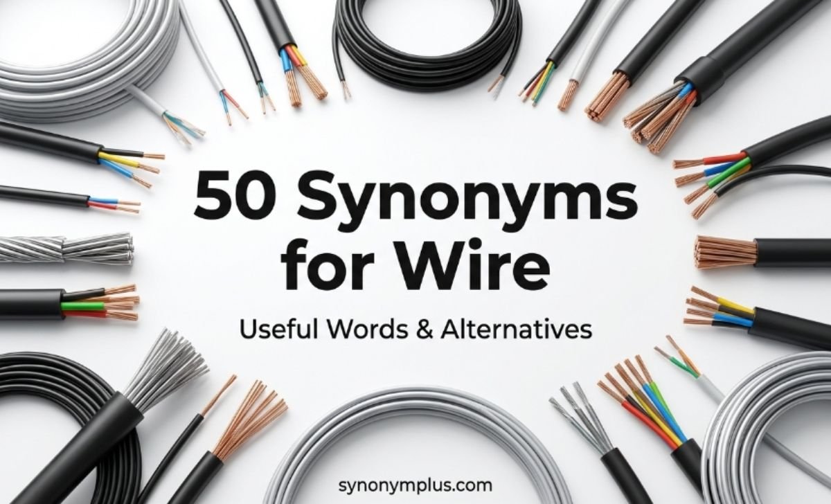50 Synonyms for Wire