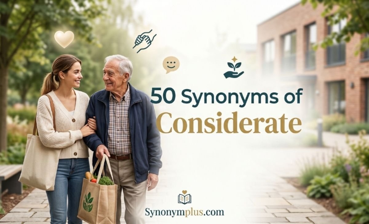 50 Synonyms of Considerate