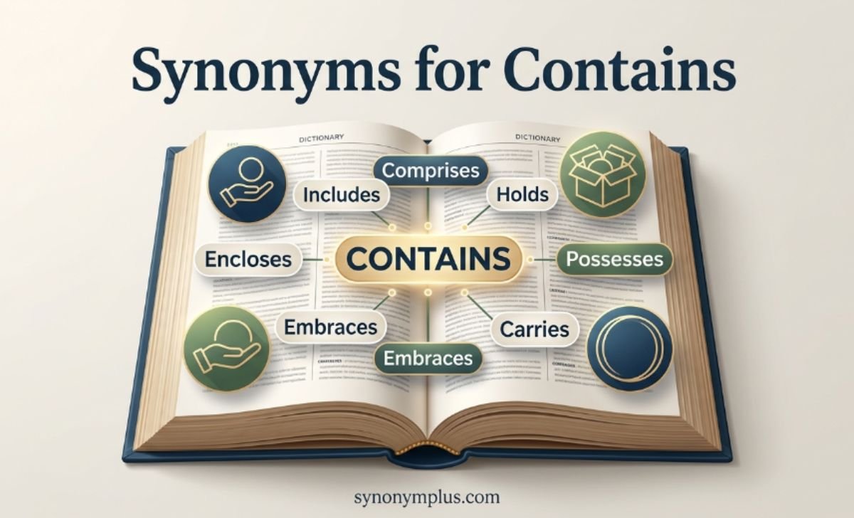 Synonyms for Contains