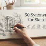 50 Synonyms for Sketch