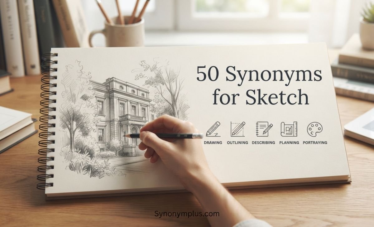 50 Synonyms for Sketch