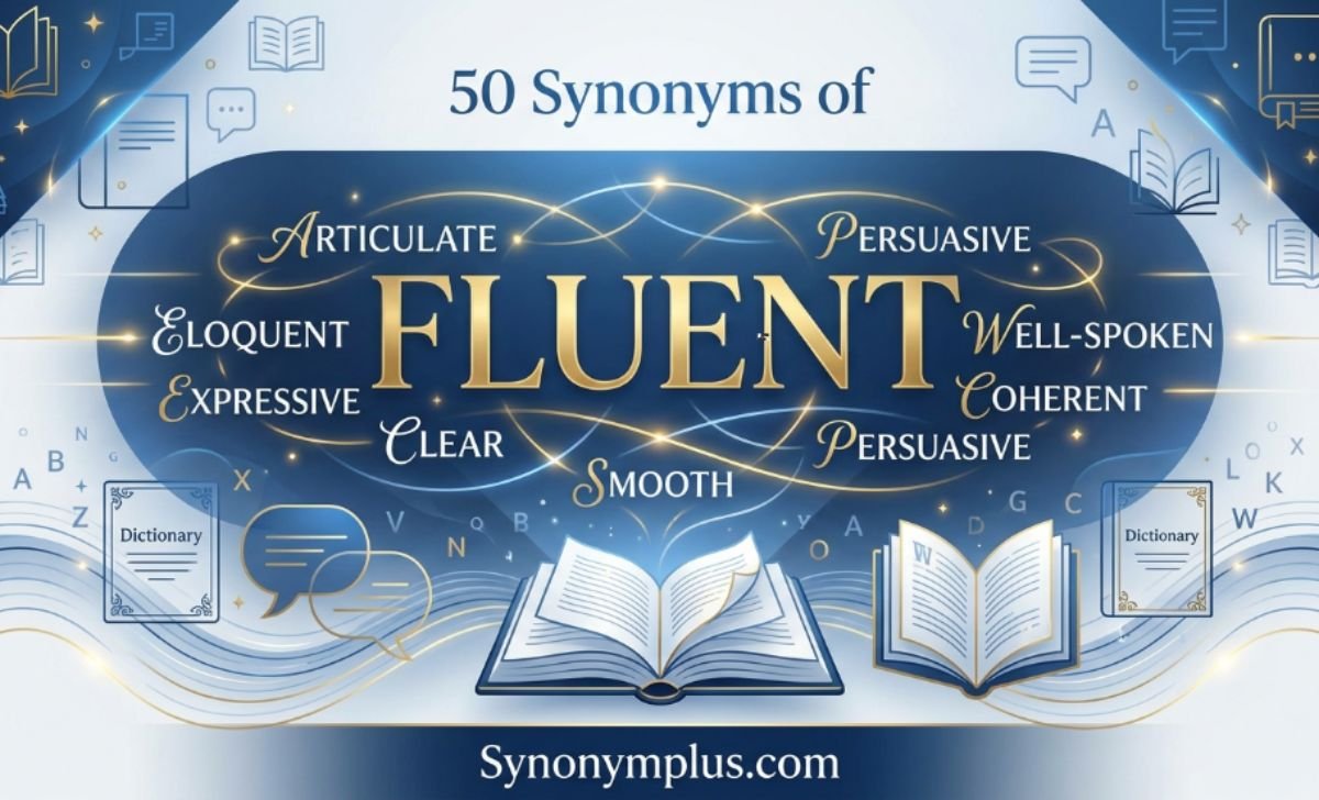 50 Synonyms of Fluent