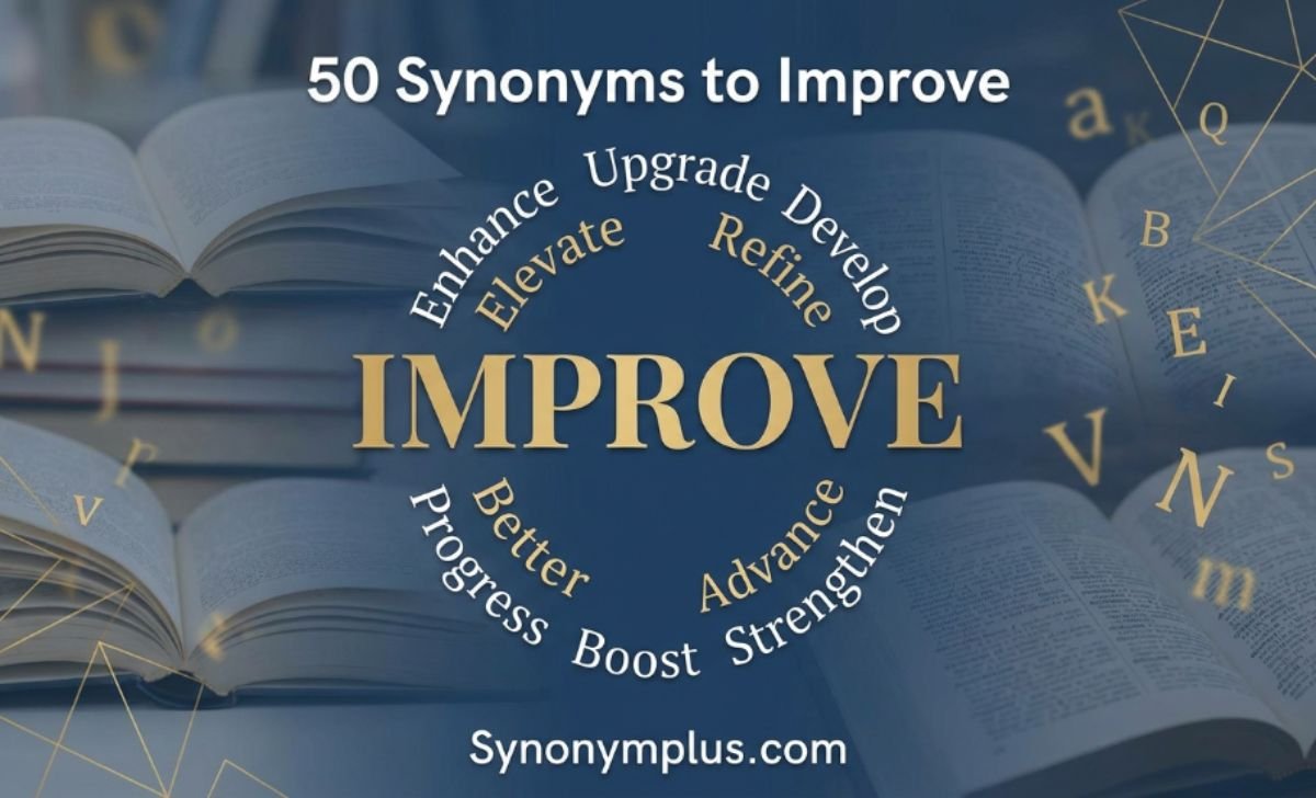 50 Synonyms to Improve