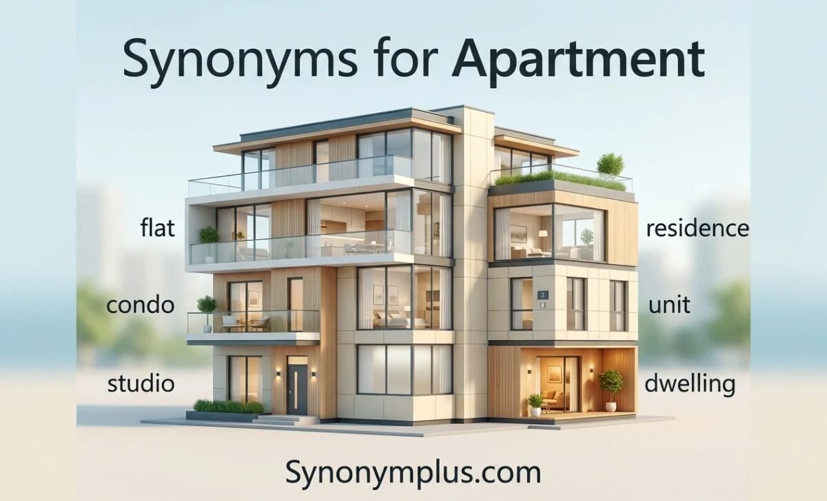 Synonyms for Apartment