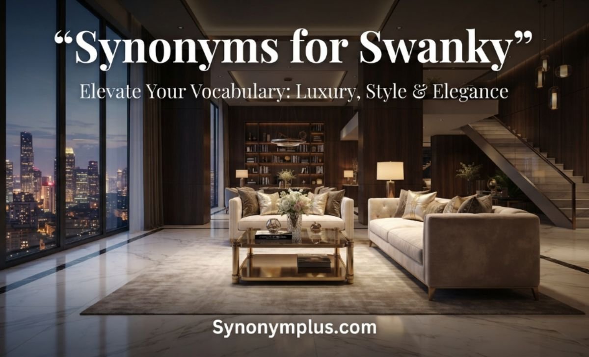 50 Synonyms for Swanky