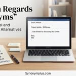 Warm Regards Synonyms