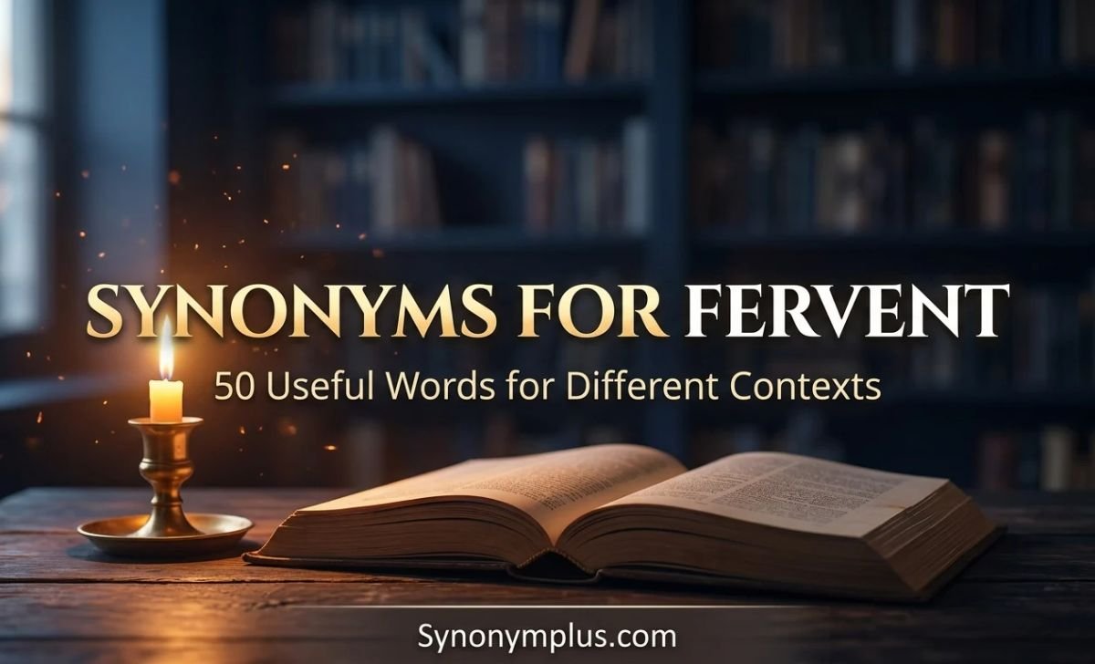 Synonyms for Fervent