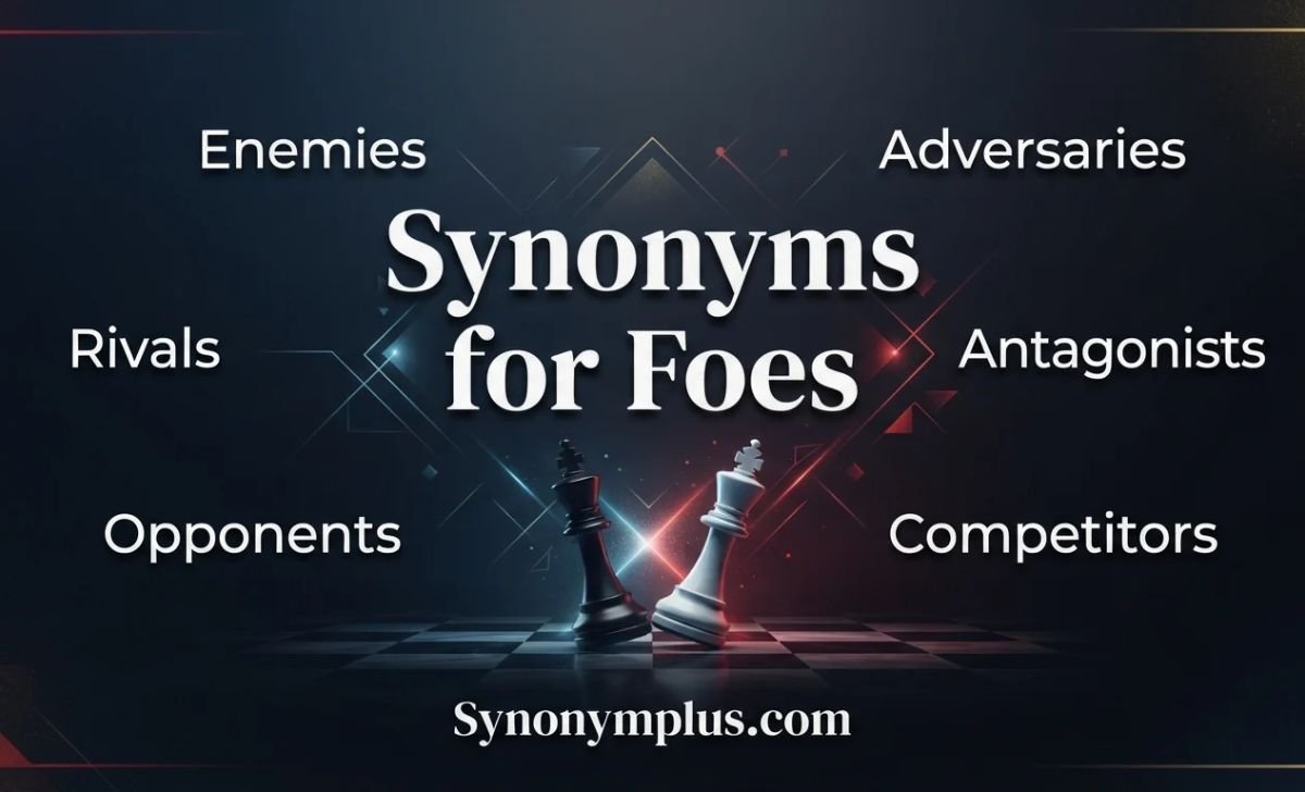 Synonyms for Foes