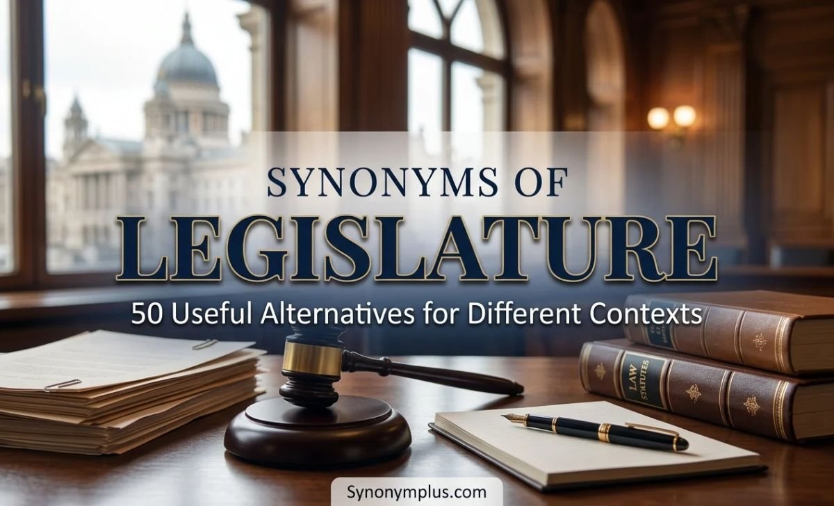 Synonyms of Legislature