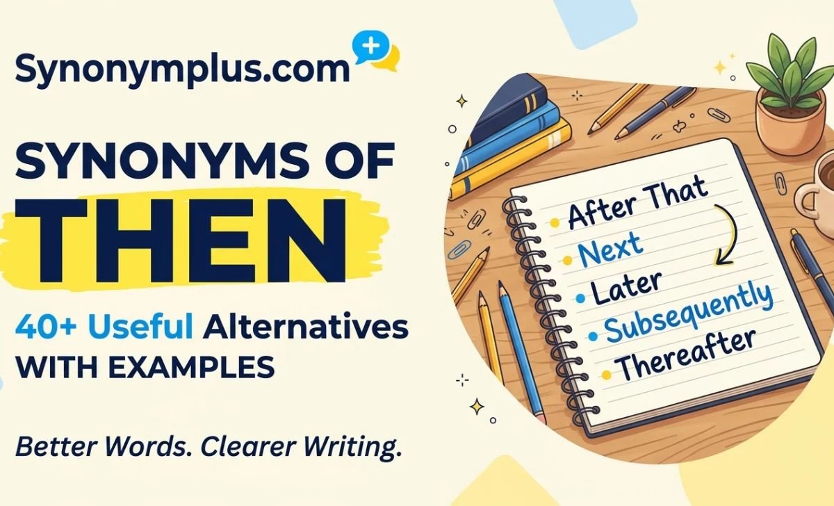 Synonyms of Then