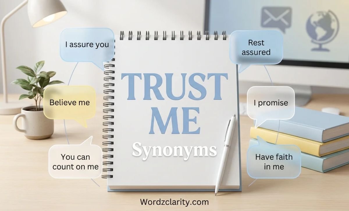 Trust Me Synonyms